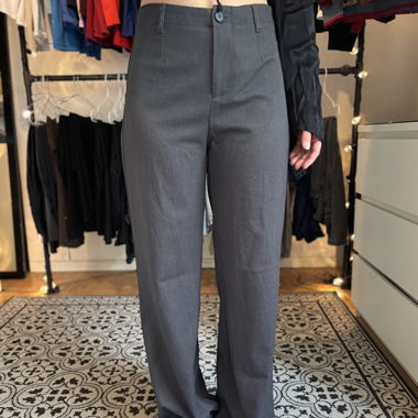 Pantaloni in tessuto grigi