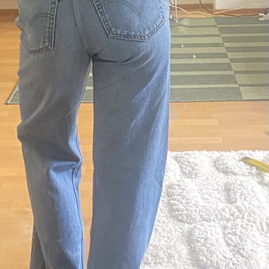 Levis high waist wide leg, gr. waist 28