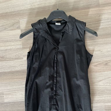 Schwarze Bluse 