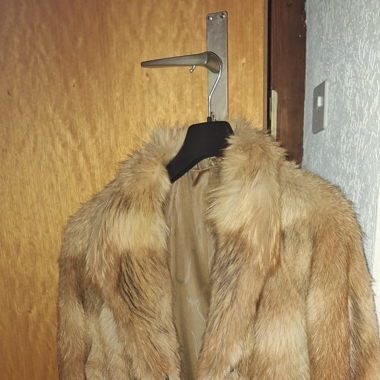 Manteau fourrure renard