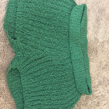 Pantaloncini in maglia verdi