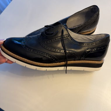 Tamaris Leder Schnuerschuhe
