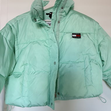 Tommy Jeans Pufferjacke mint