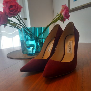 Décolleté bordeaux Jimmy Choo