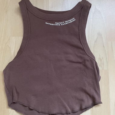 Débardeur marron