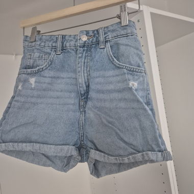 Short en jeans