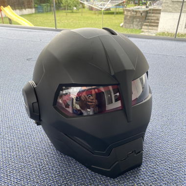 Iron Man Motoradhelm