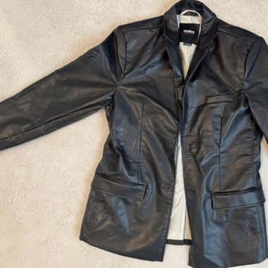 Lederblazer Bershka
