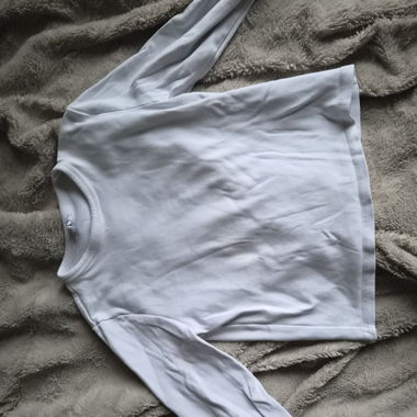Maglia Bianca a Maniche Lunghe