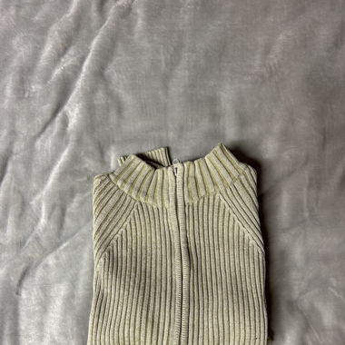 Vintage Zip Up Sweater