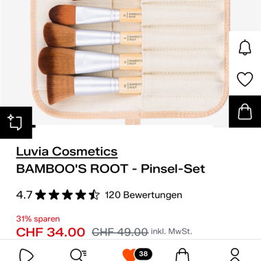 Luvia Cosmetics Brush Set