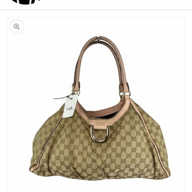 Gucci Canvas Guccissima Shoulderbag