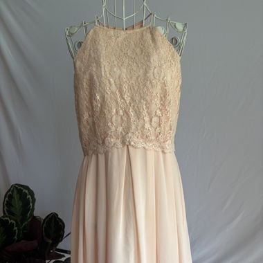 rosa edles Kleid