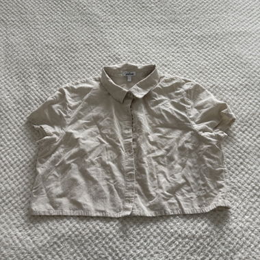 Cropped shirt