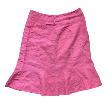 Y2K pink flowy skirt 