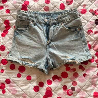 Kinder-Shorts (11 Jahre) aus Jeans mit Waschung
