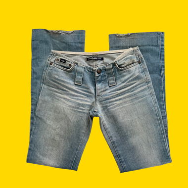 Jeans blu GAS XXS-XS vintage bootcut