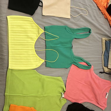 Colorful Tops Set