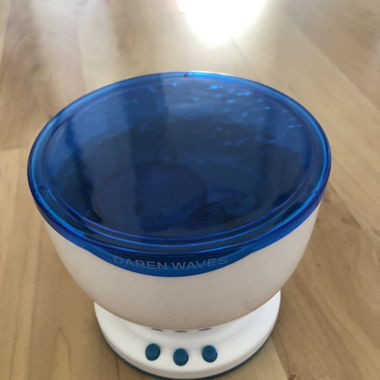 Wasserwellen-Lampe