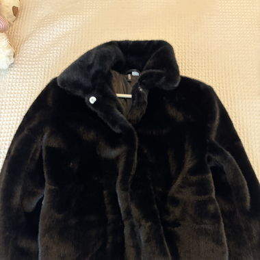 Veste fourrure h&m