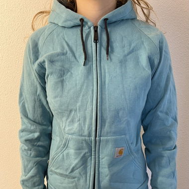 blaue Carhartt Stoffjacke