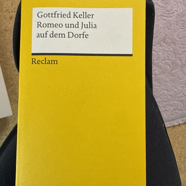 Gottfried Keller – Romeo und Julia auf dem Dorfe