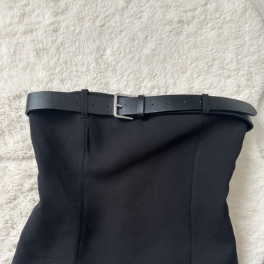 Zara tube Top mit Gürtel