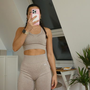 Haut et leggings - Beige