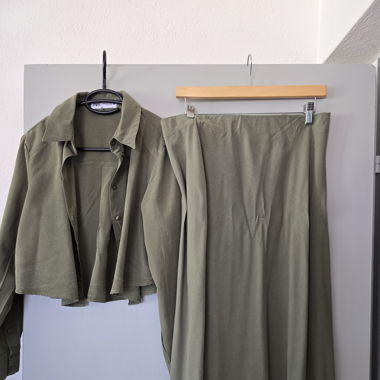 Set Rock und Bluse