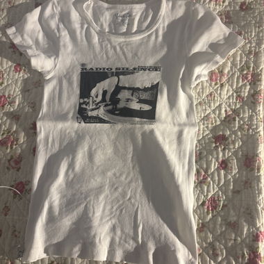 T-shirt graphique blanc