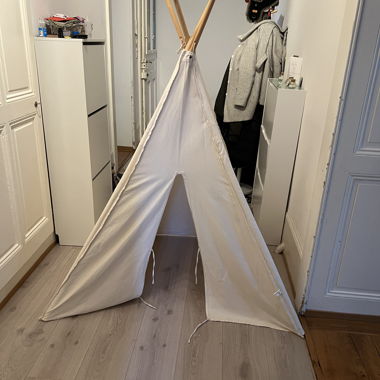 White Tipi Tent