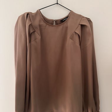 Express satin blouse