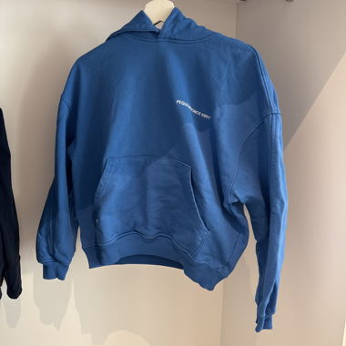 oversized cropped hoodie