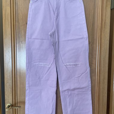 Lilac baggy jeans 