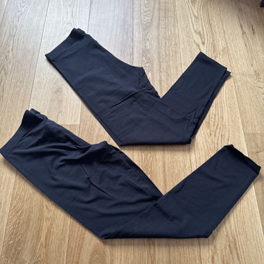 2er-Set schwarze Leggings Grösse M C&A