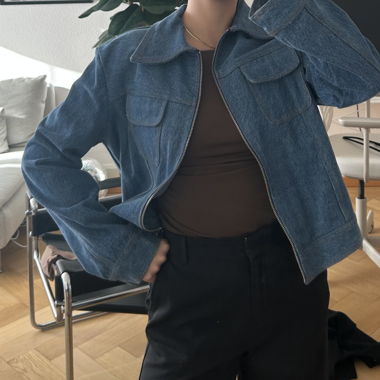 Jeansjacke Rework