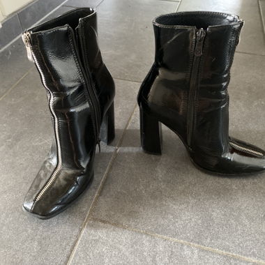 Schwarze high Boots