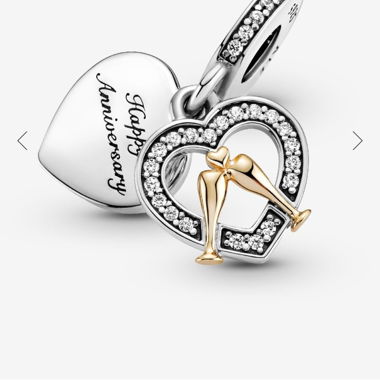 Pandora - Two-tone Anniversary Charm