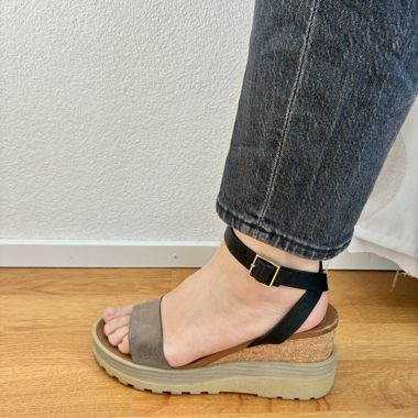 Wedge sandals with straps See by Chloé