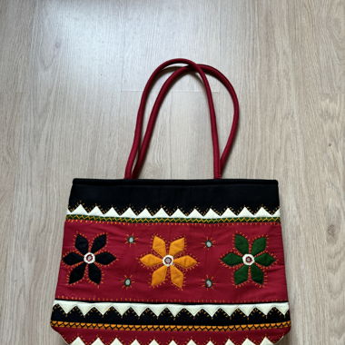 Red Padded Summer Bag