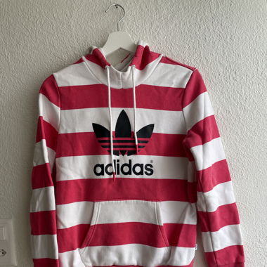 Hoodie gestreift Adidas