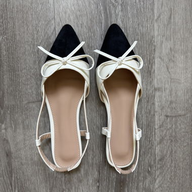 Bow Slingback Flats