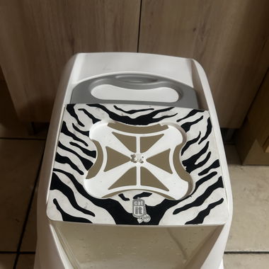 Caisse de toilette pour chat avec tapis