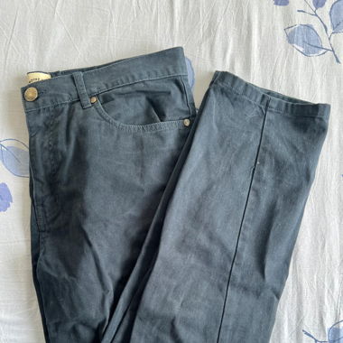Marineblauer Chino-Hose