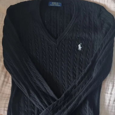 Maglione nero Ralph Lauren