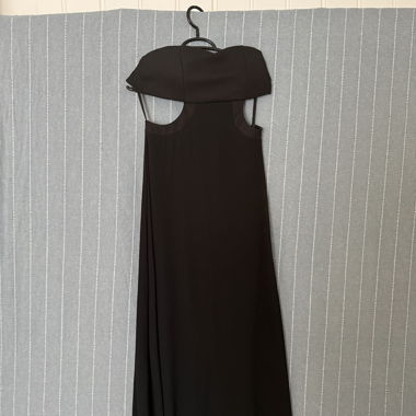 Schwarzes Abendkleid