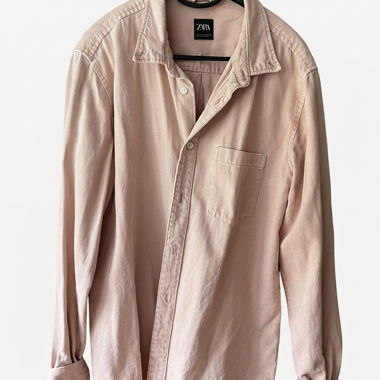 Camicia Zara rosa chiaro