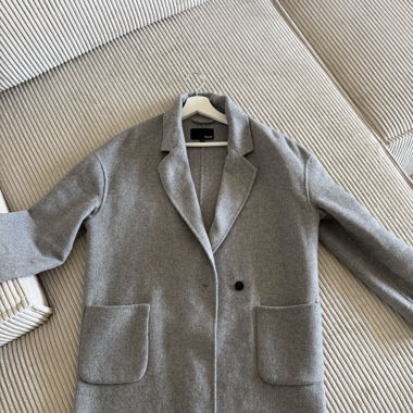 Manteau gris Etam 