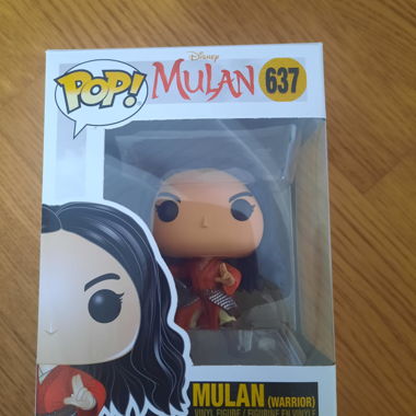 Funko Pop Mulan Guerriera #637