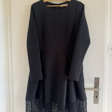 Black lace dress